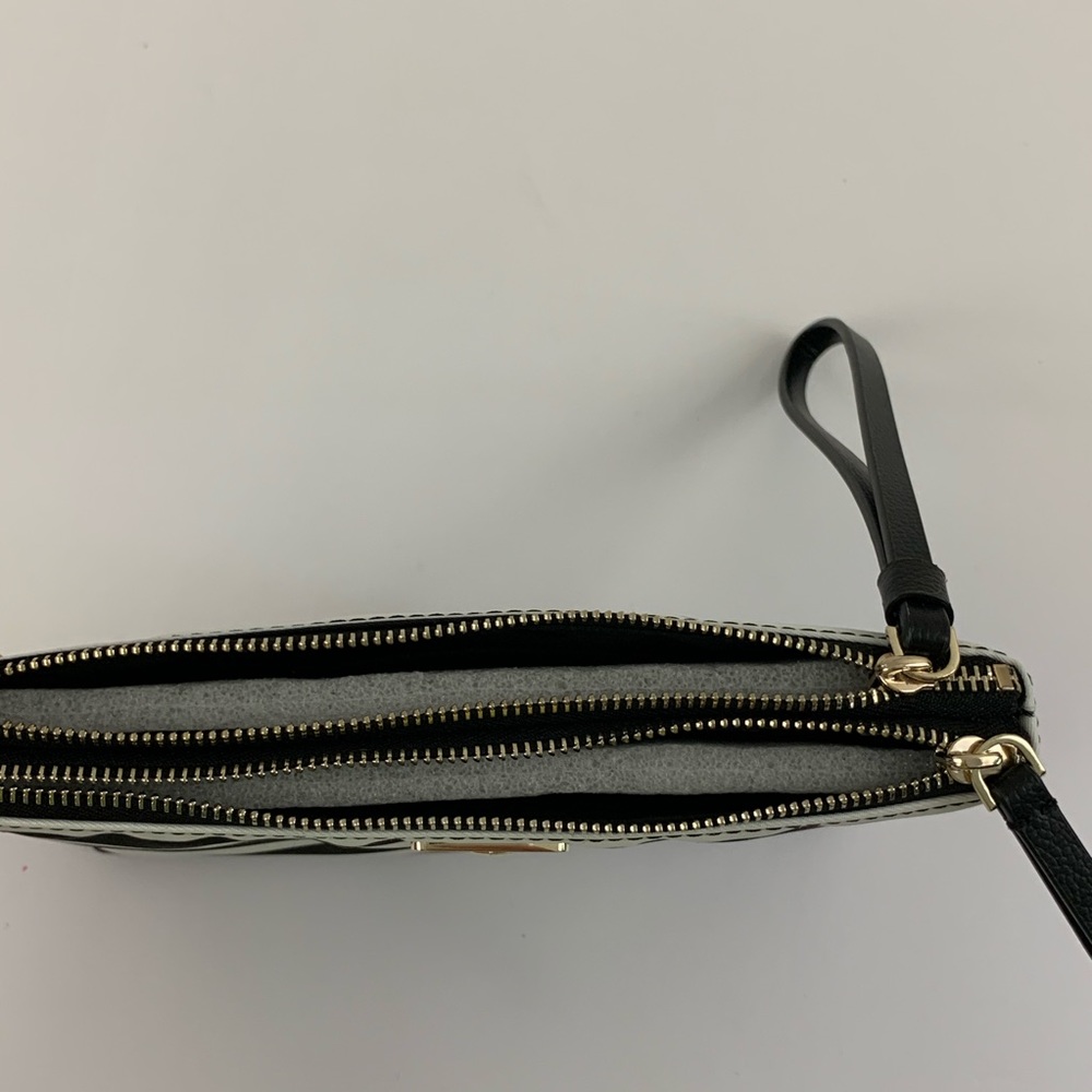 Kate Spade Double Zip Striped Wallet - Picture 4 of 5